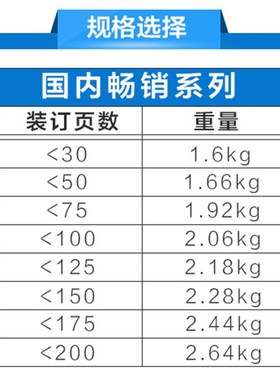 装订机夹条25mm28mm32.5mm36mm黑色蓝色白色塑料活页十孔压条A4A3
