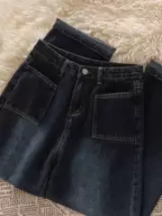 Retro Jeans for Men 2026 Autumn and Winter New Design Loose Wide-Leg Pants American High Street Casual Straight Pants