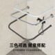 定制异型浴帘套装 免打孔U形伸缩浴帘杆浴室挂帘干湿分离304不锈钢