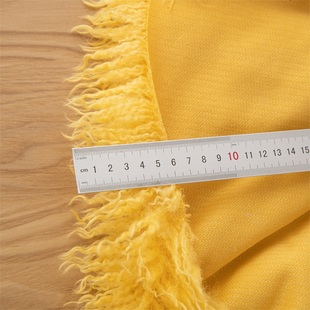 高档长毛绒仿羊滩毛皮草小羊卷毛仿澳羊毛绒服装装饰diy手工面料