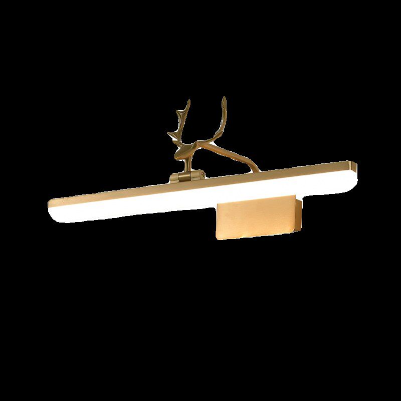 镜前灯卫生间镜柜专用浴室洗脸盆免打孔全光谱鹿角化妆补光LED灯