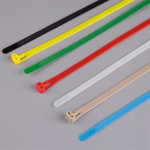 尼龙扎带反复使用扎带 可退式扎 可松式扎带8*150 扎带包邮100条