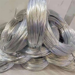 热镀锌防锈铁丝6mm5mm4毫米铁丝4号6号粗铁丝加工定制调直丝