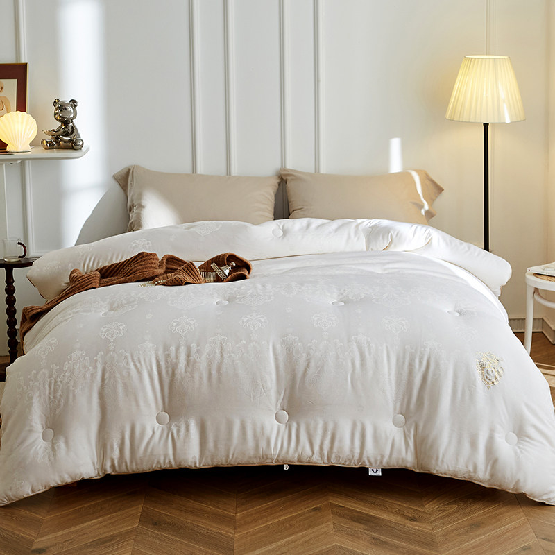 轻奢酒店大豆纤维被子加厚单人冬被芯春秋被棉被双人夏被四季通用,床上用品,化纤被,淘宝优惠券,粉丝福利购,淘宝优惠卷