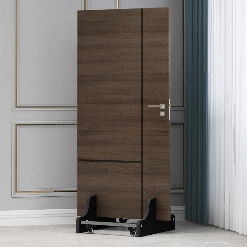 木门展示架实木门展架落地立式卫生间门样品展示架玻璃门架子