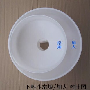 磨浆机下料斗打浆机进料斗米浆机漏斗河北沧州铁狮料口斗子配件