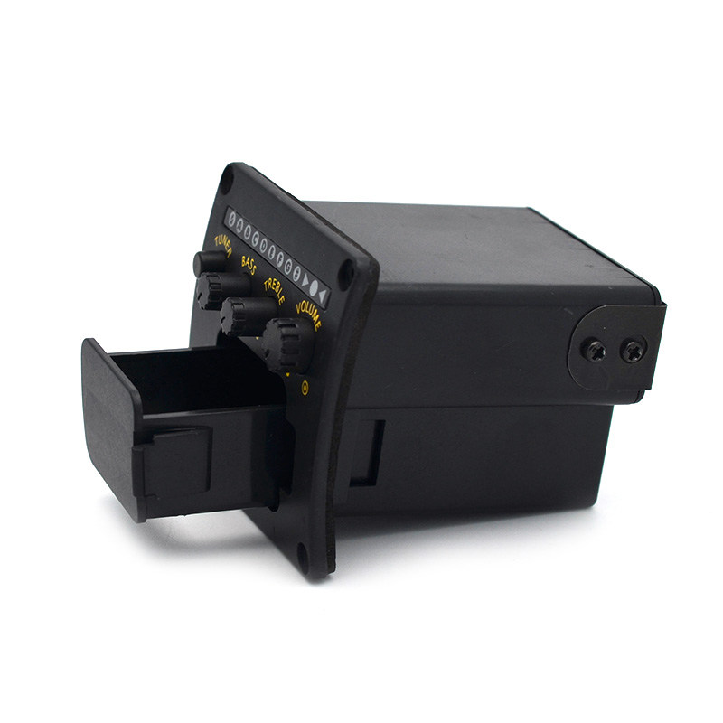 渔夫民谣木吉他拾音器二段压电调音带硬棒尾钉盖全新包邮送电池