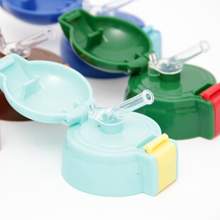 儿童不锈钢水壶吸管盖升级版水杯盖子悲剧熊保温杯配件通用包邮