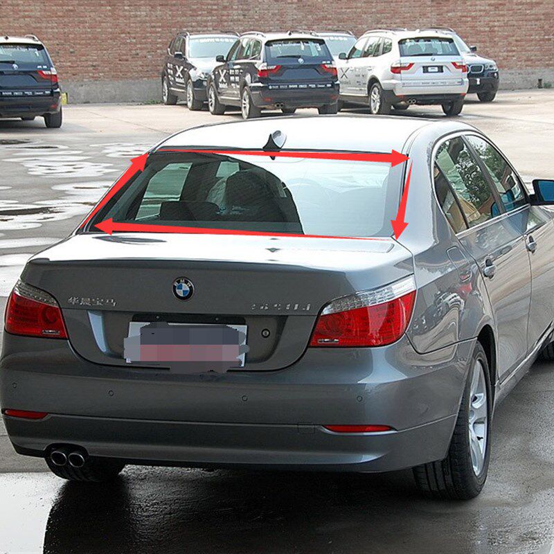 适配 宝马 5系 后挡风玻璃密封条 防水条  6系