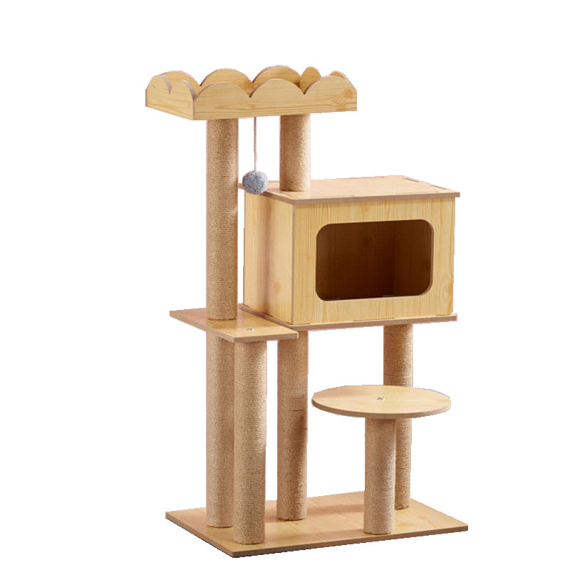 猫架猫爬架小型猫咪猫窝猫树一体通天柱不占地猫抓板猫咪用品玩具