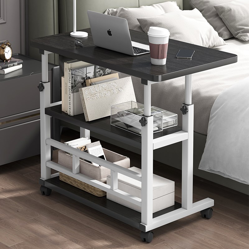 床边桌可移动升降电脑桌简易学生书桌卧室宿舍家用学习简约小桌子