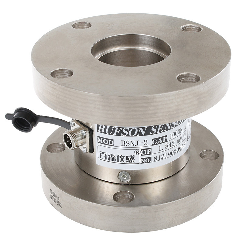 双法兰式扭矩传感器静态非旋转定扭力测量仪可配010V420MA变送器