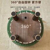 凳 古风转转椅家用矮凳换鞋 新中式 实木旋转小凳子软坐垫2025年新款