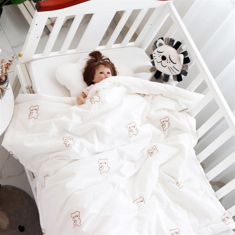 婴儿被子春秋夏季薄款纯棉四季通用新生宝宝幼儿园儿童夏凉空调被