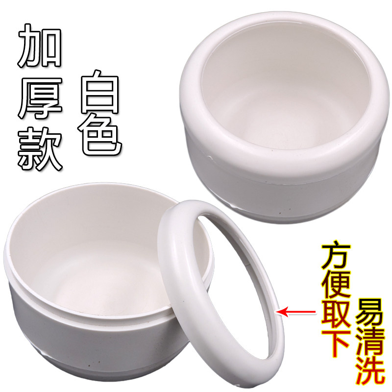 信鸽用品赛鸽用具鸽碗仿陶瓷食盒食槽鸽子喝水半圆挂盒鸟食罐