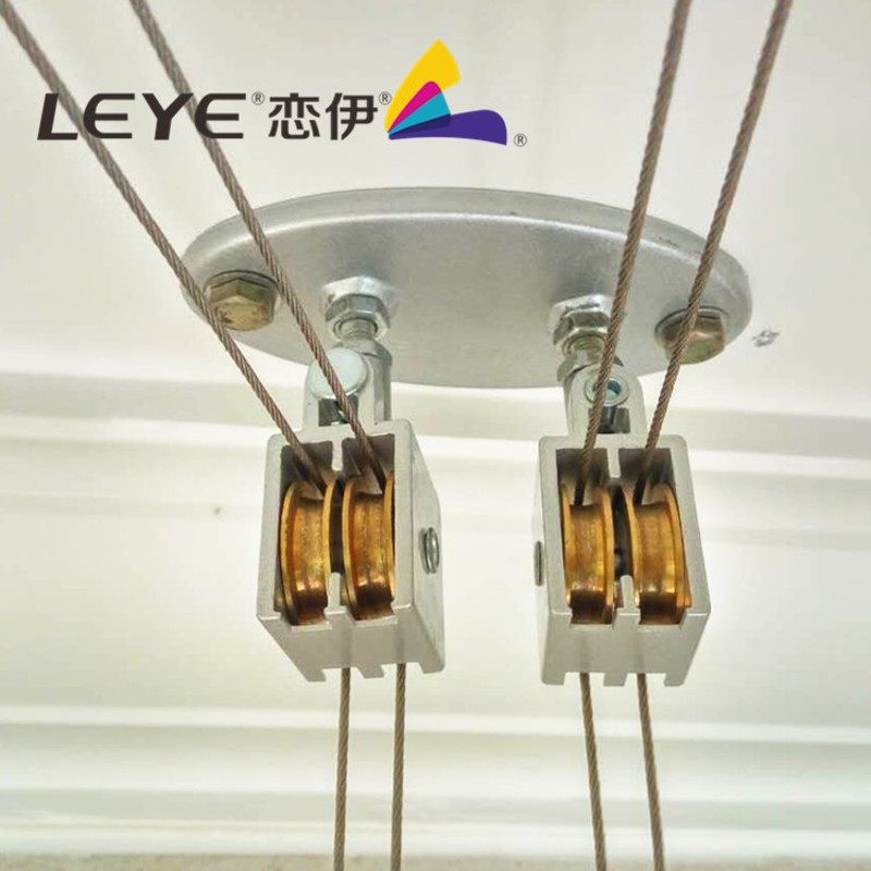 恋伊原装升降晾衣架配件.顶轮转角定向复滑轮.好万向轮太太