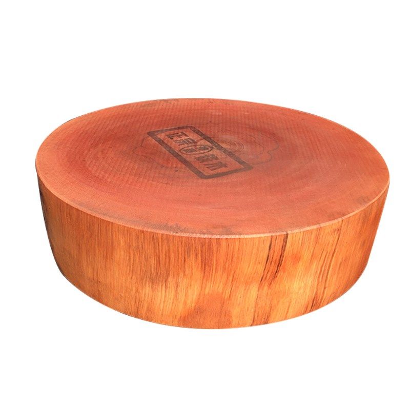 正宗铁木砧板圆形加大加厚整木菜板商用砍骨剁肉占板越南实木菜墩