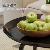 边几轻奢高级感卧室床头小茶几客厅沙发角几家用圆桌子简易置物桌