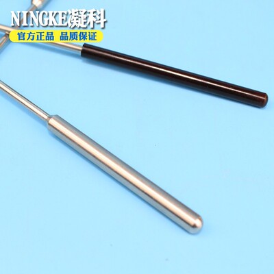 凝科 微生物实验用不锈钢接种棒木柄绝缘接种棒 镍铬丝环用接种棒