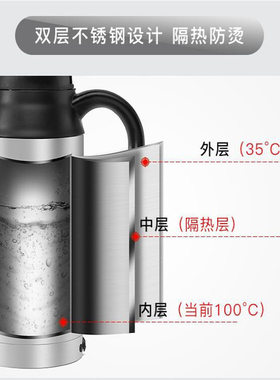 车之风车载加热杯电热水杯12V/24v汽车用热水器加热杯烧水壶保温