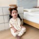 宝宝分腿连体睡衣儿童夏天空调房防踢被 短袖 婴儿纱布睡袋夏季 薄款