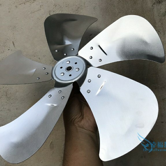 工业电风扇叶片配件扇叶铝叶5叶商用落地扇大风扇18寸叶子450mm