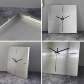 不锈钢电表箱装 饰钟表简约电闸挂钟配电箱遮挡时钟弱电源箱遮丑