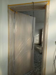 修防尘保护膜塑料布2.2米宽50米一卷单层厚度1.8丝 塑料薄膜装 包邮