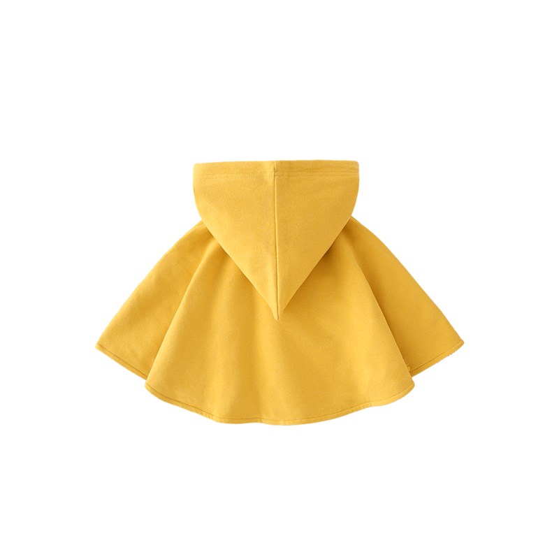 儿童公主披风宝宝婴儿斗篷婴幼儿双层棉披肩韩春秋冬童装加绒外套