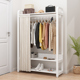 挂衣架落地卧室家用多功能衣帽间组合架子收纳置物一体简易衣帽架