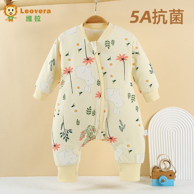 婴儿睡袋秋冬薄棉睡衣3-12个月男女宝宝连体衣恒温夹棉衣服冬装,婴童用品,睡袋/防踢被,淘宝优惠券,粉丝福利购,淘宝优惠卷