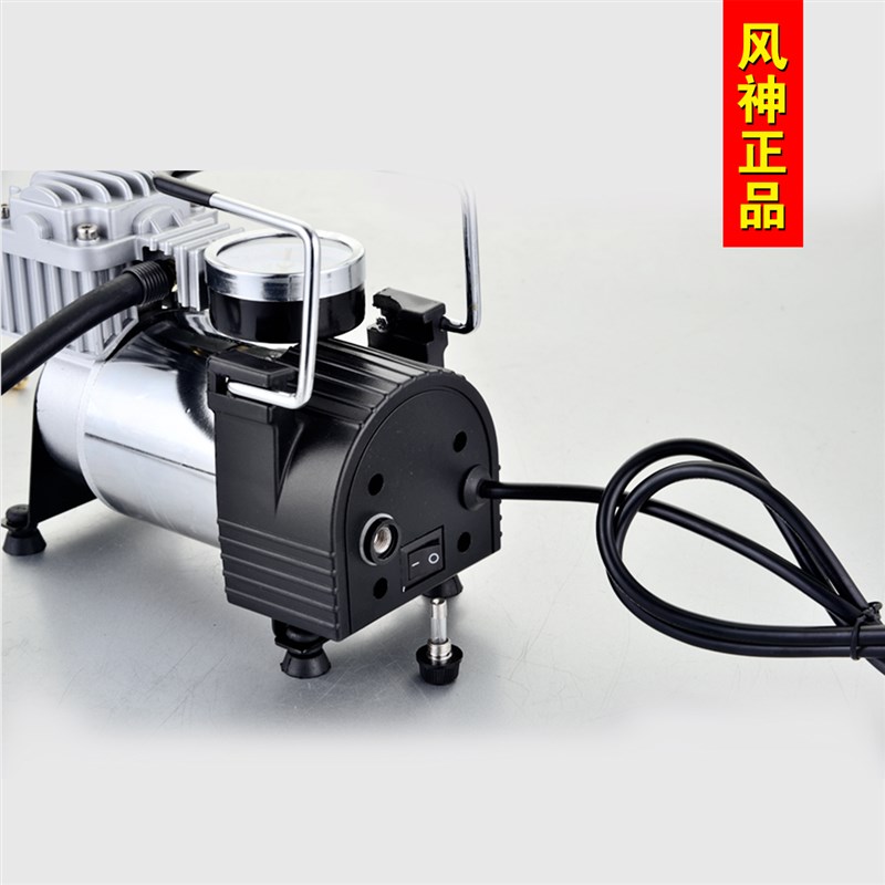 220V家用交流电动汽车充气泵轮胎金属打气机足篮球气泡柱袋游泳圈