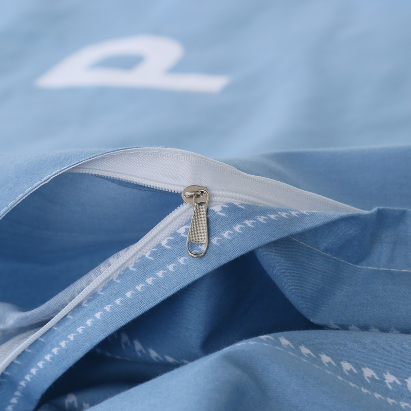 2023新款大学生宿舍全棉三件套纯棉被套床单被子六件套单人0.9m1m