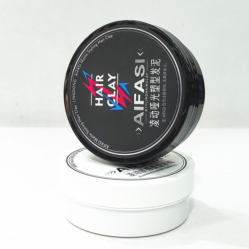 爱发丝凌动哑光塑型质感持久短发造型定型自然蓬松发蜡发泥男女