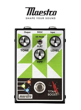 Maestro合唱 Fuzz 延迟 过载 失真吉他踏板单块效果器Gibson法兹
