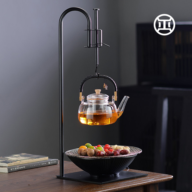 室内围炉煮茶家用待客电陶炉煮茶炉2023新款自在钩台式悬挂煮茶壶,餐饮具,煮茶炉,淘宝优惠券,粉丝福利购,淘宝优惠卷