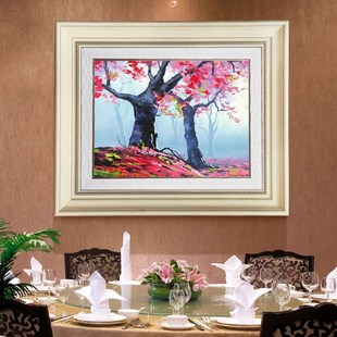 欧式复古丙烯画框自制油画框外框定做内衬双框装裱任意大尺寸定制