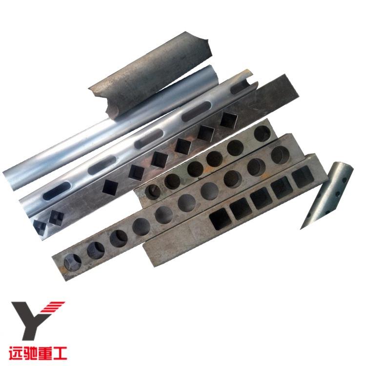 方管圆管液压打孔机一次成型不形变钢管打弧机模具可定制