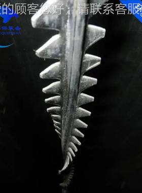 供应悬阴极线1.4403湿529不锈钢 SS2205材质骨 刺型阴极放电线电