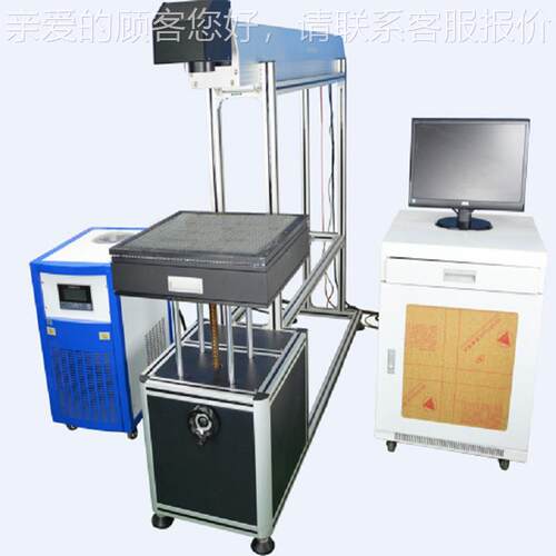工C定制O2激光标打标大功率CO机大幅面激光打标机小型3D加激光印