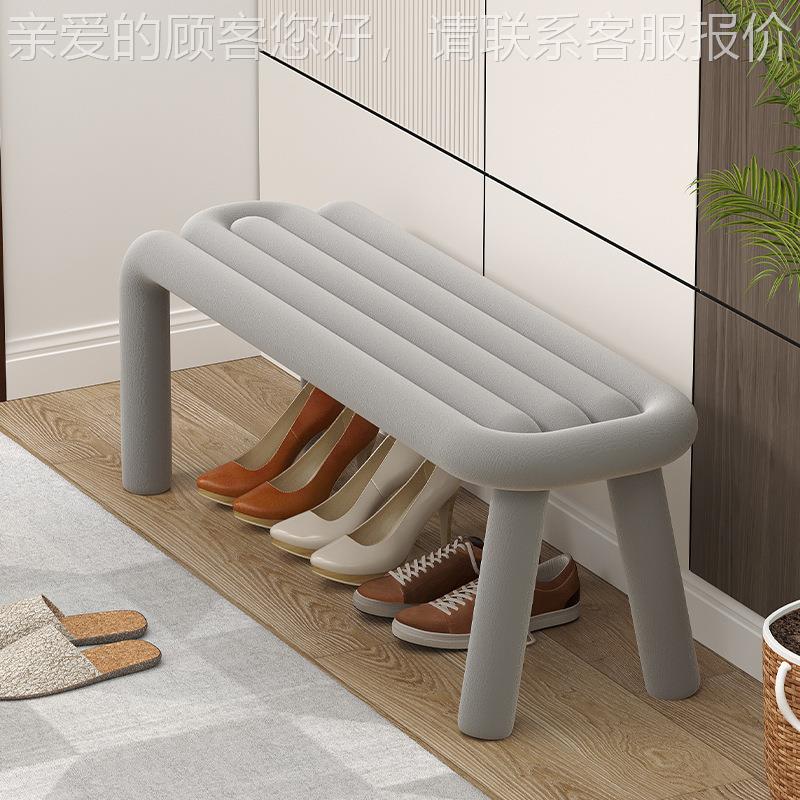 北欧i卧s设人计师换鞋凳网红7921化妆椅创意异形餐椅简约成室长条