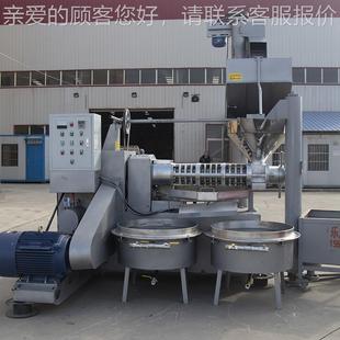 油坊全自动食油生榨油一体菜籽花用油炸油机商用中型DEO螺旋机榨