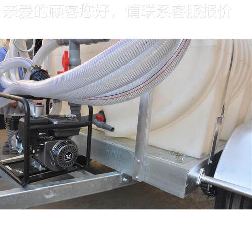 农用园吨轮林962农场水罐拖车12.T3T吨5T吨HDPE塑料水箱25轮四洒