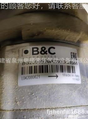 意B大利DBC齿轮泵G2004S20AS90GG4S00 B&+C HYRAUHXJLICS油泵马达