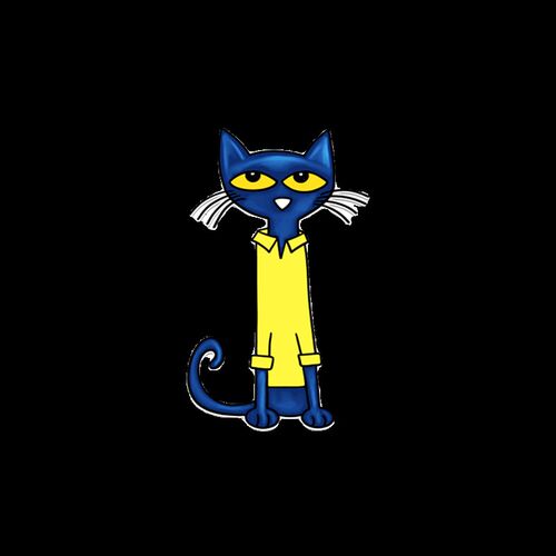皮特猫敌大纽扣英文绘毛毡语故事表演幼儿园围裙剧教具