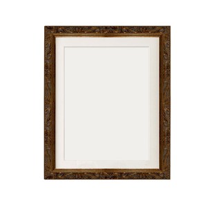 羽毛金色古典实木画框欧式宫廷风窄边定制油画外框拼图框挂墙