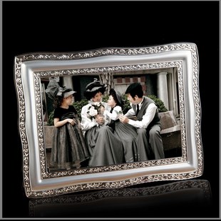 装 挂墙相架水晶像框 饰创意金属相框摆台寸寸寸寸欧式
