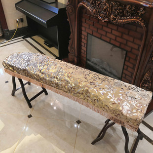 古筝通用古筝 防尘古筝盖布 欧式 加厚烫金绒古筝罩