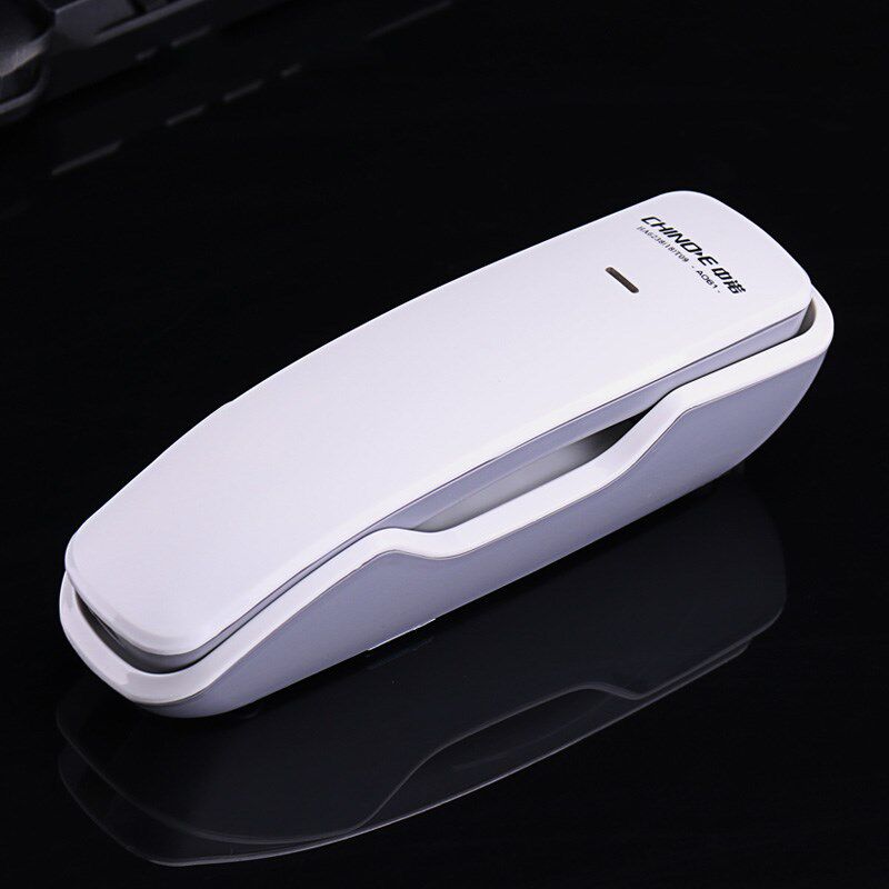 中诺挂墙固定电话机壁挂式座机家用办公酒店有绳迷你小型分机