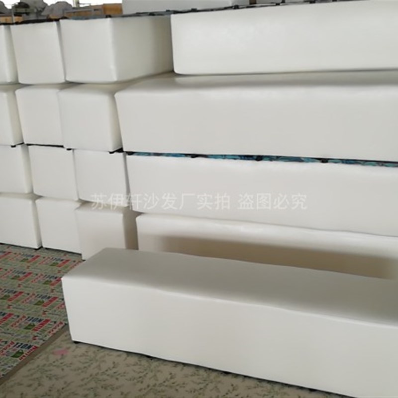厂家白色会展活动长条皮凳软包沙发凳矮凳车展婚礼休息凳